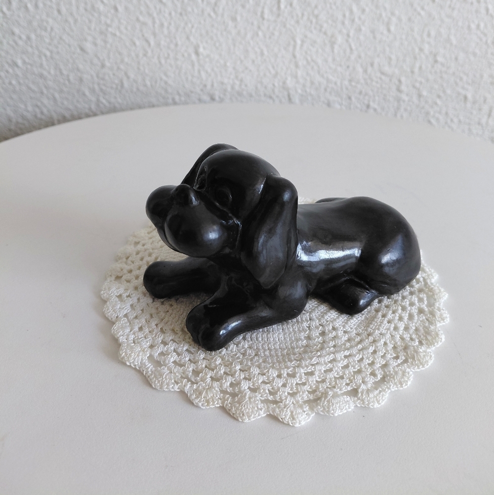 Vintage Puppy  Figurine.